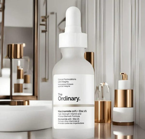 The Ordinary Niacinamide 10% + Zinc 1% Serum – 30ml High-strength Vitamin & Mineral Blemish Formula For Oil Control, Skin Brightening, And Clear, Radiant Complexion